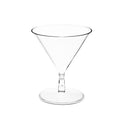 Clear Plastic Martini Cups, 6 Count, 2.50 oz N775380