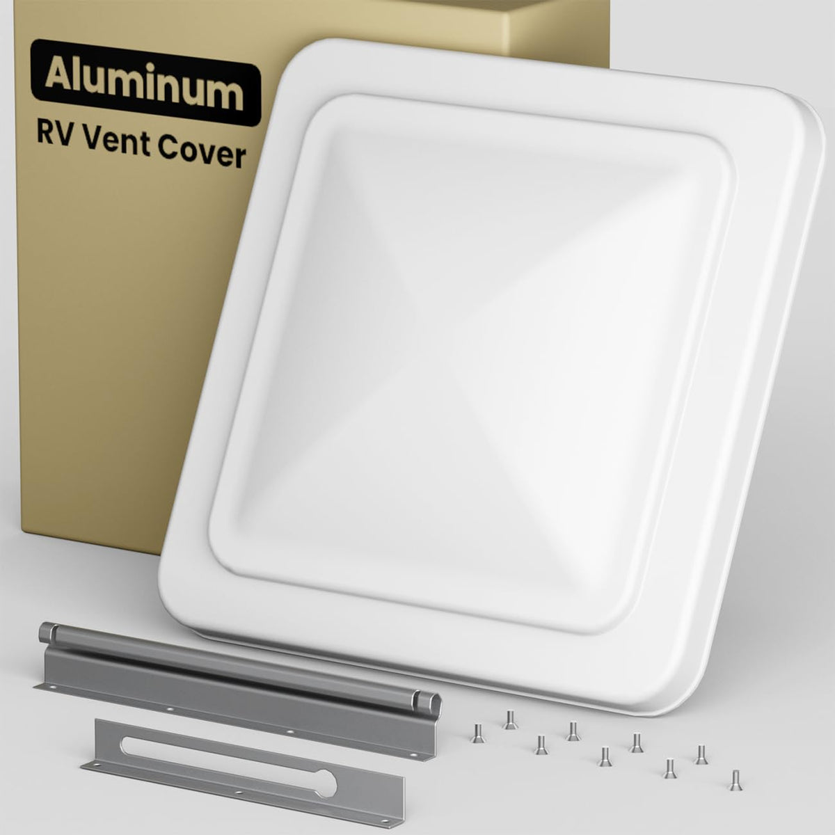 Aluminum RV Roof Vent Cover 14x14 In U131805