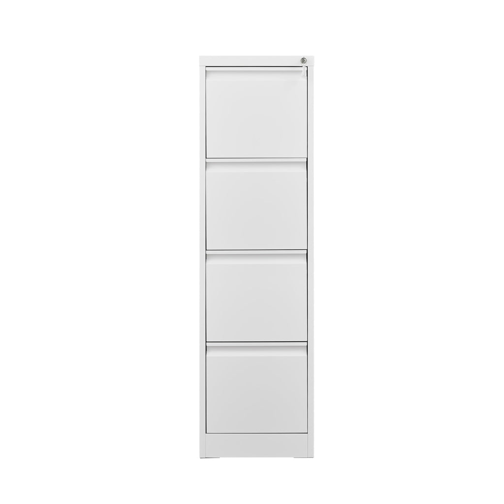4 Drawer Vertical Metal File Cabinet with Lock V538939