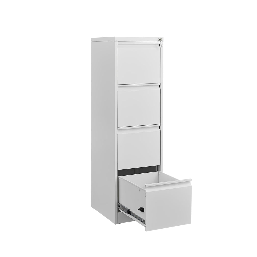 4 Drawer Vertical Metal File Cabinet with Lock V538939