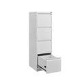 4 Drawer Vertical Metal File Cabinet with Lock V538939