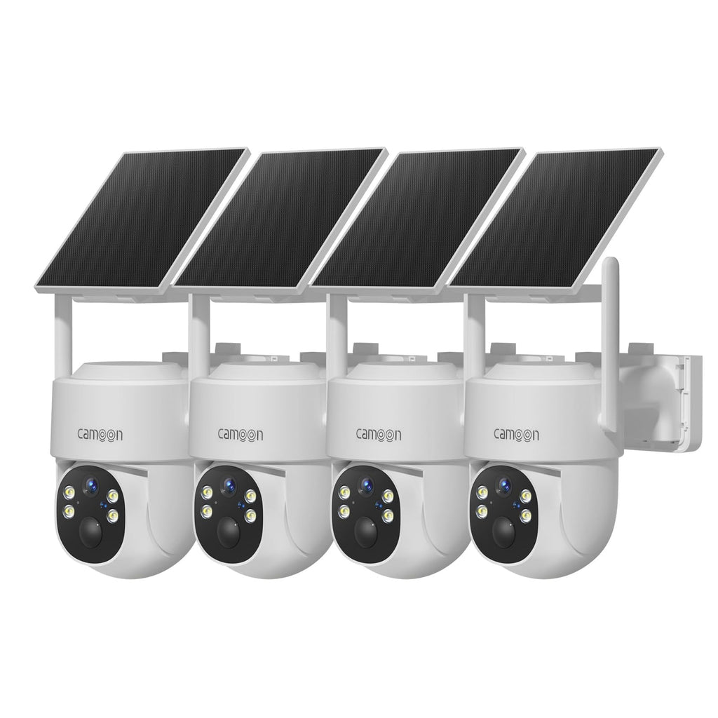 Solar Security Cameras Wireless Outdoor 4 Cameras G350764