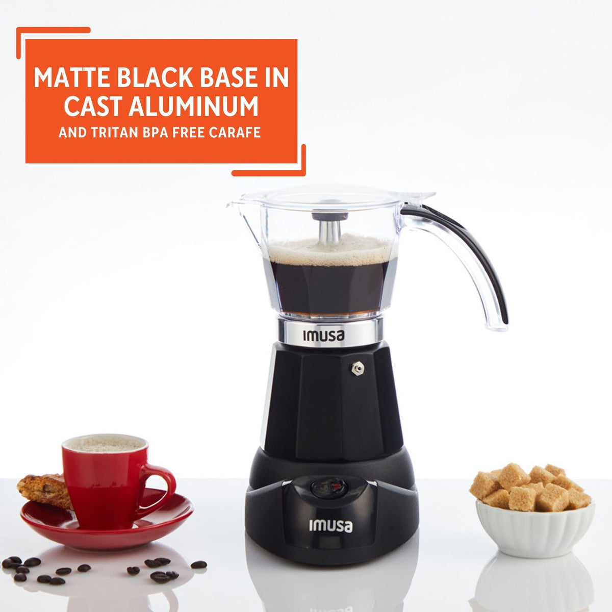 Black Electric Espresso Maker C938