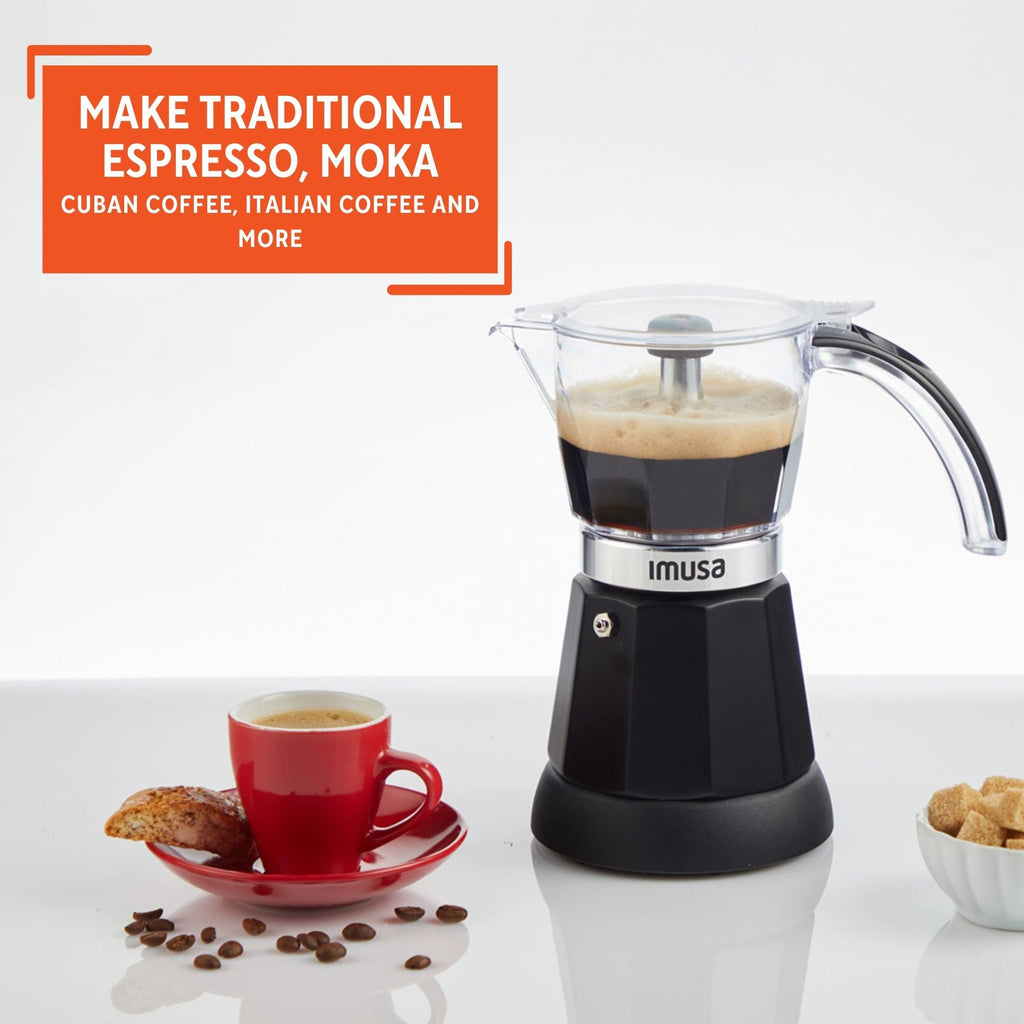 Black Electric Espresso Maker C938