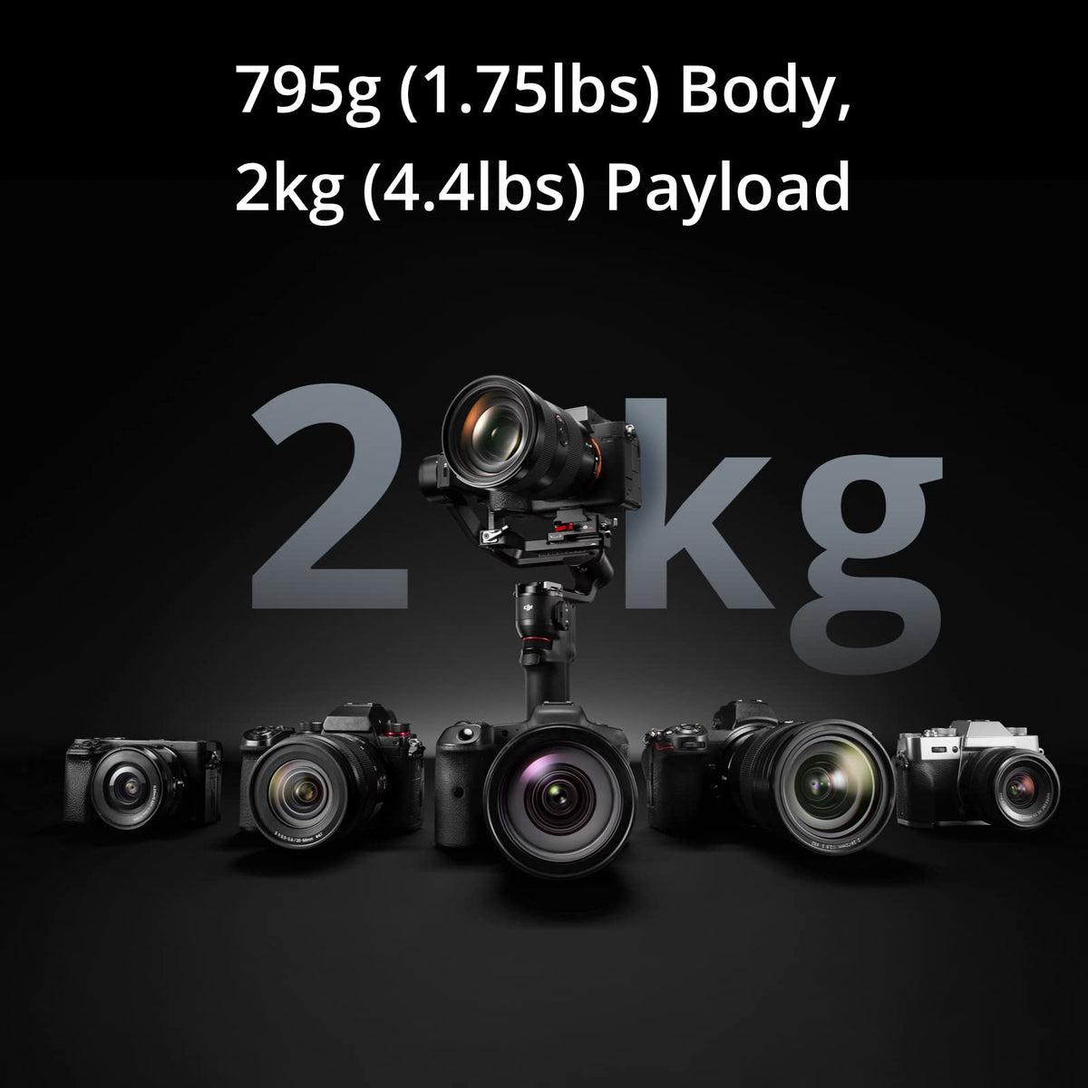 Camera Gimbal Stabilizer V586