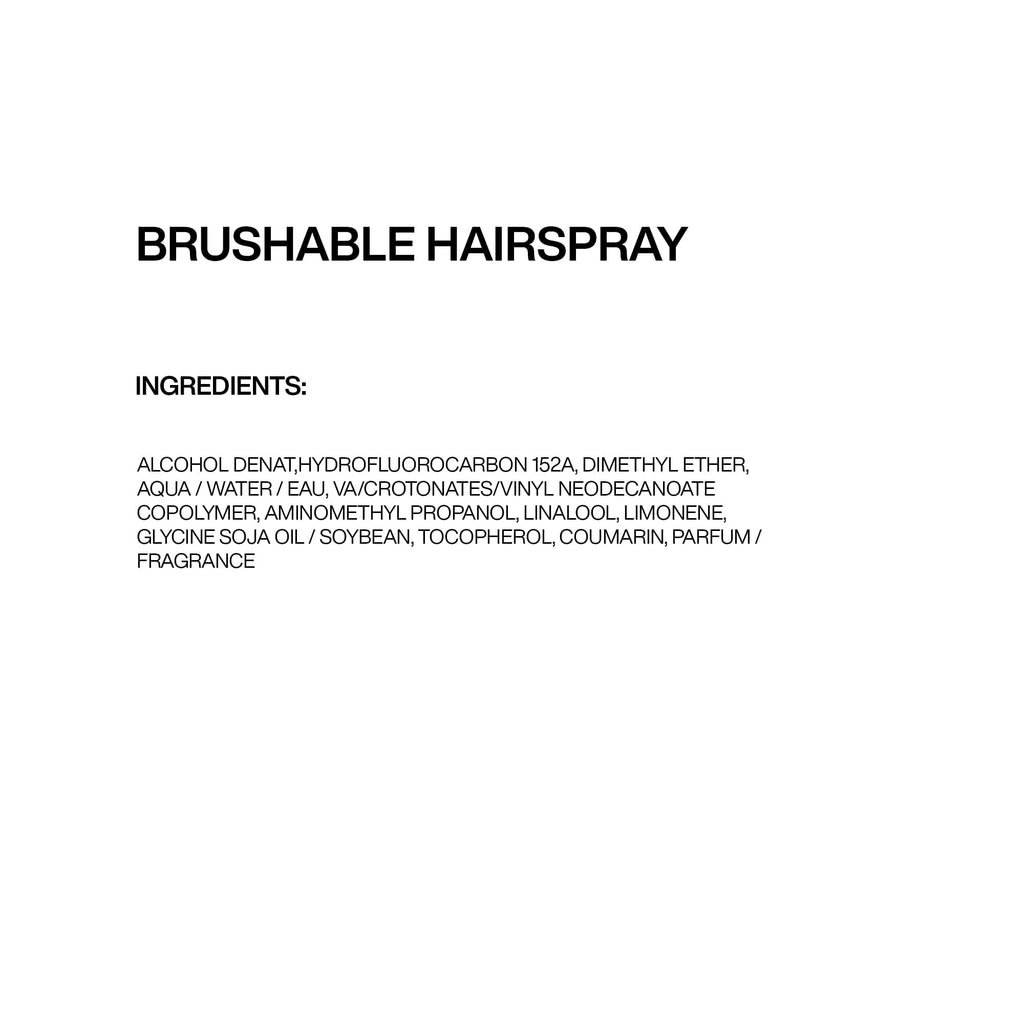 Brushable Hairspray J58949