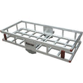 Aluminum Hitch Cargo Carrier 500-Lb Capacity Silver A5510