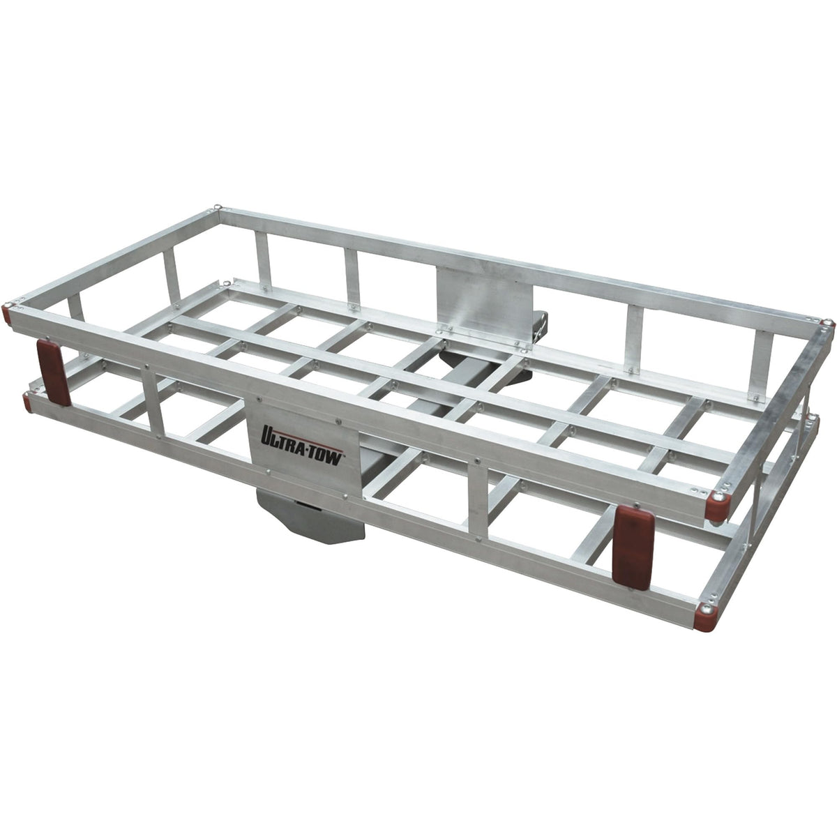 Aluminum Hitch Cargo Carrier 500-Lb Capacity Silver A5510