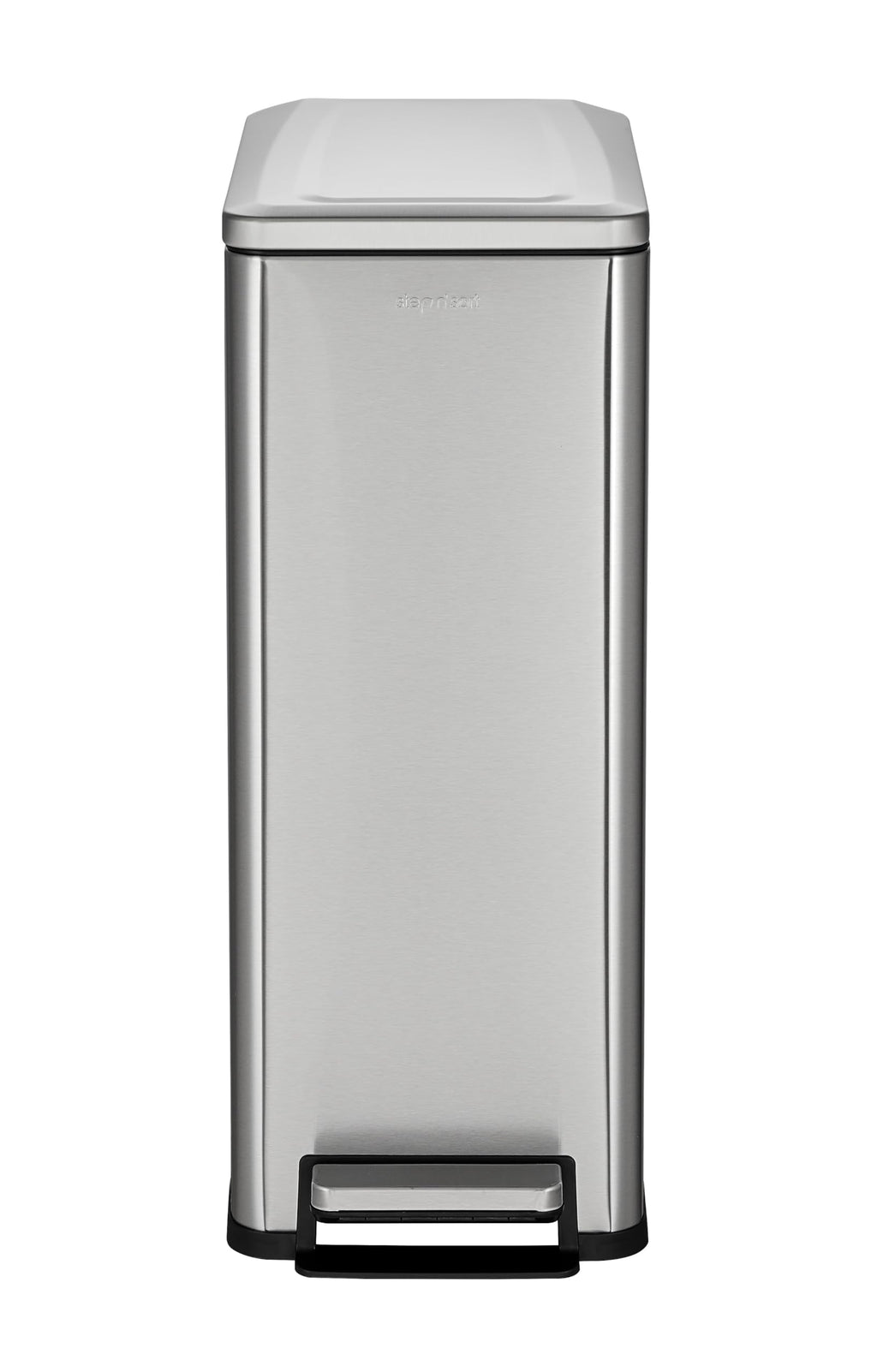 43L Dual Recycling Bin Stainless Steel W356