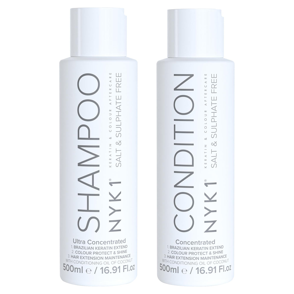 Sulfate-Free Shampoo and Conditioner Set 2 x 16.9 Fl Oz A636438