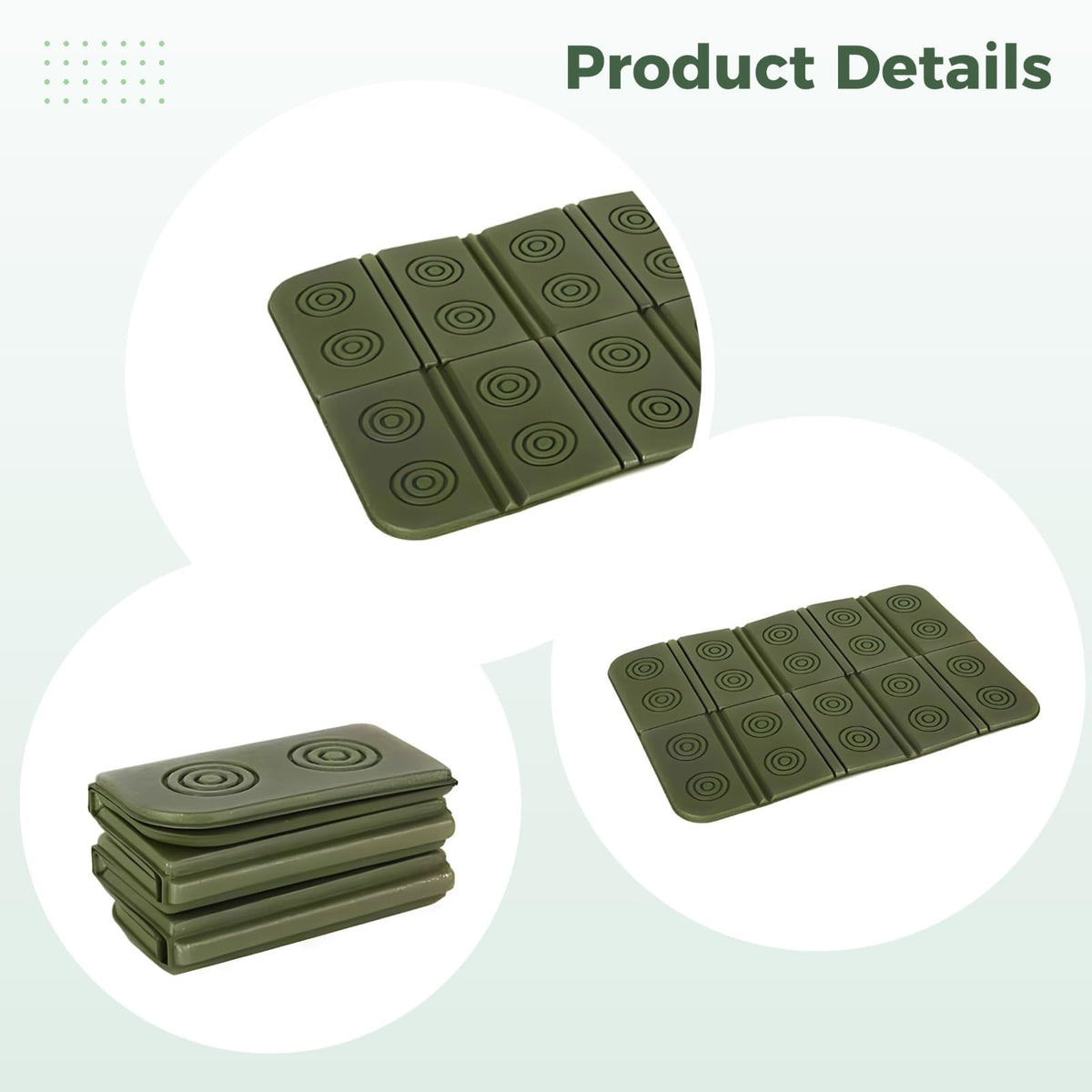 2 Pcs Waterproof Folding Foam Camping Mats K82223