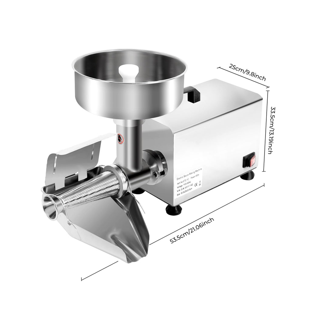 450W Stainless Steel Tomato Strainer Machine I8084