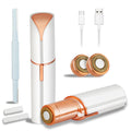 Electric Painless Facial Hair Removal Device with 2 Replacement Heads D492