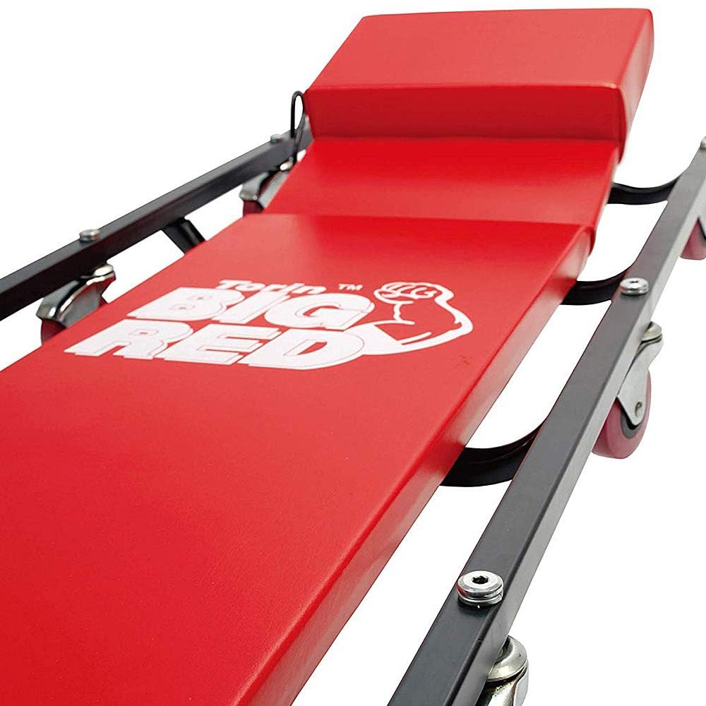 40" Padded Mechanic Creeper with 6 Casters W2553