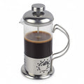 12 oz Glass Stainless French Press Coffee Maker J838