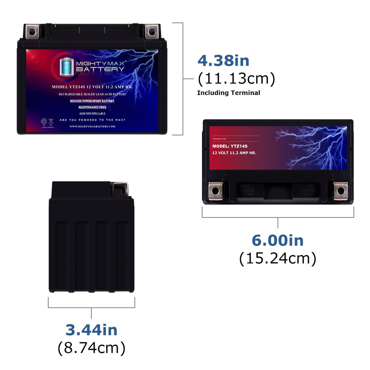 YTZ14S Battery E889