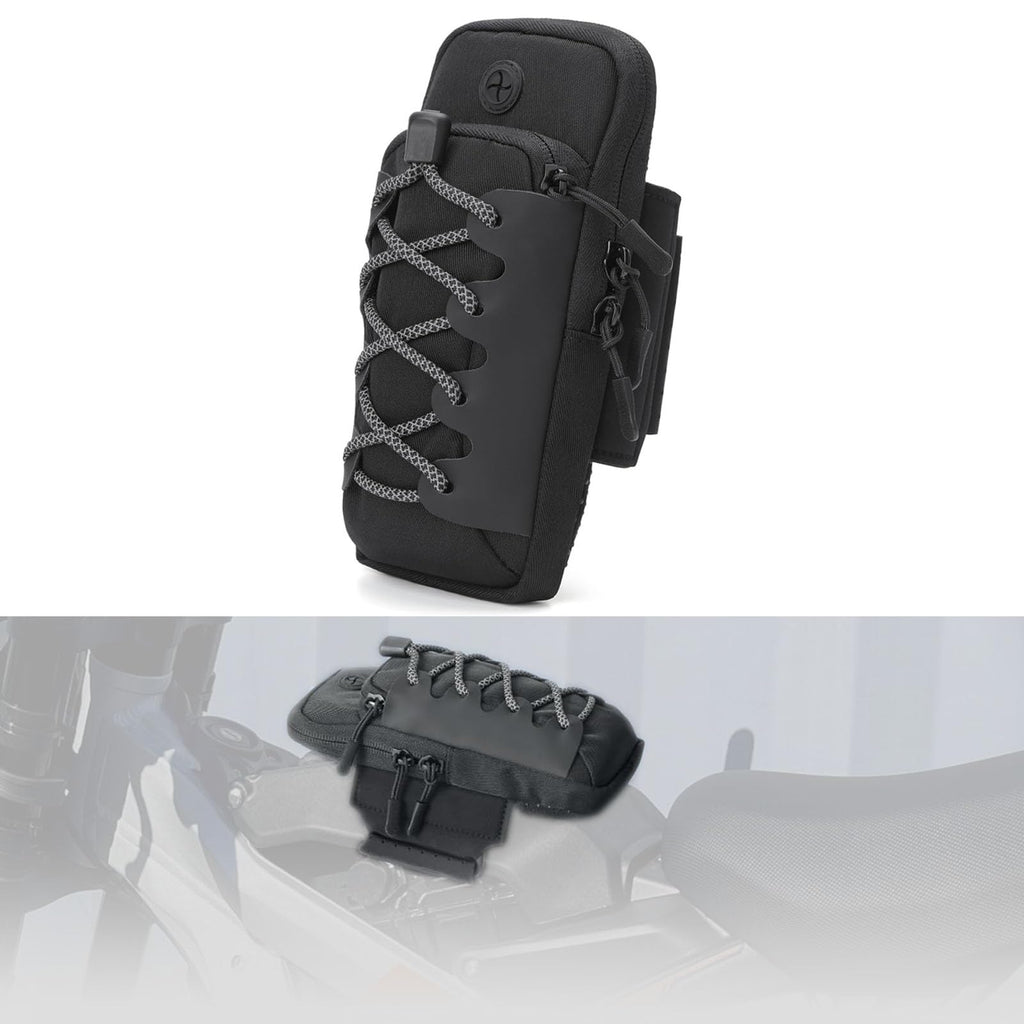 Black Motorcycle Front Frame Bag B549066