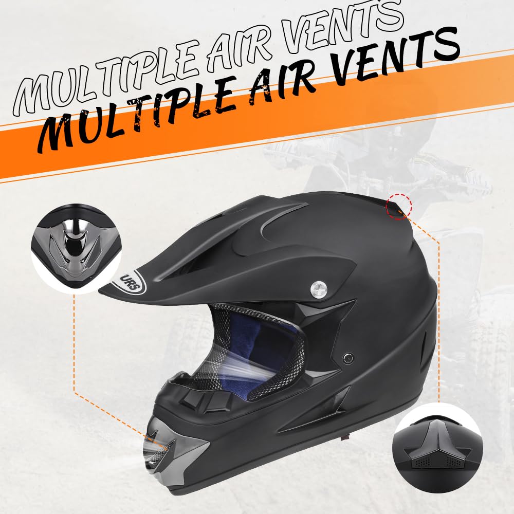 Full Face DOT Approved Adult Motocross Helmet J5878