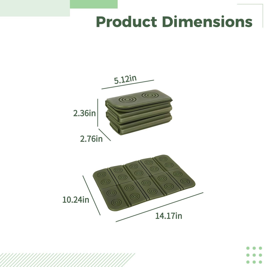 2 Pcs Waterproof Folding Foam Camping Mats K82223