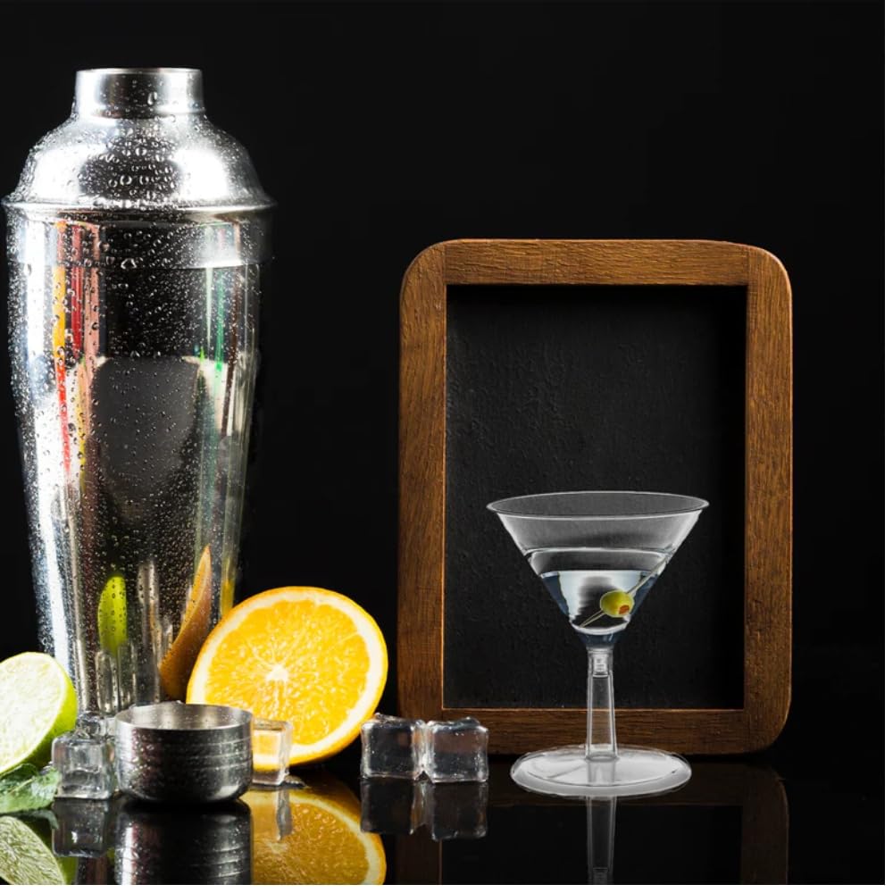 Clear Plastic Martini Cups, 6 Count, 2.50 oz N775380