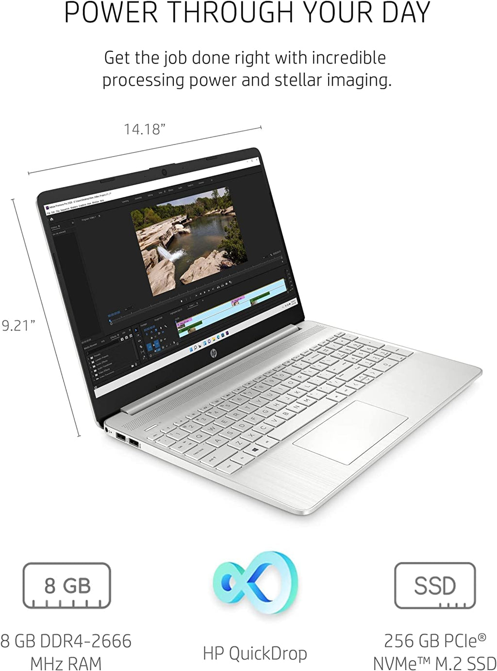 15.6" FHD Business Laptop, i5-1135G7, 16GB RAM 256GB SSD D40790