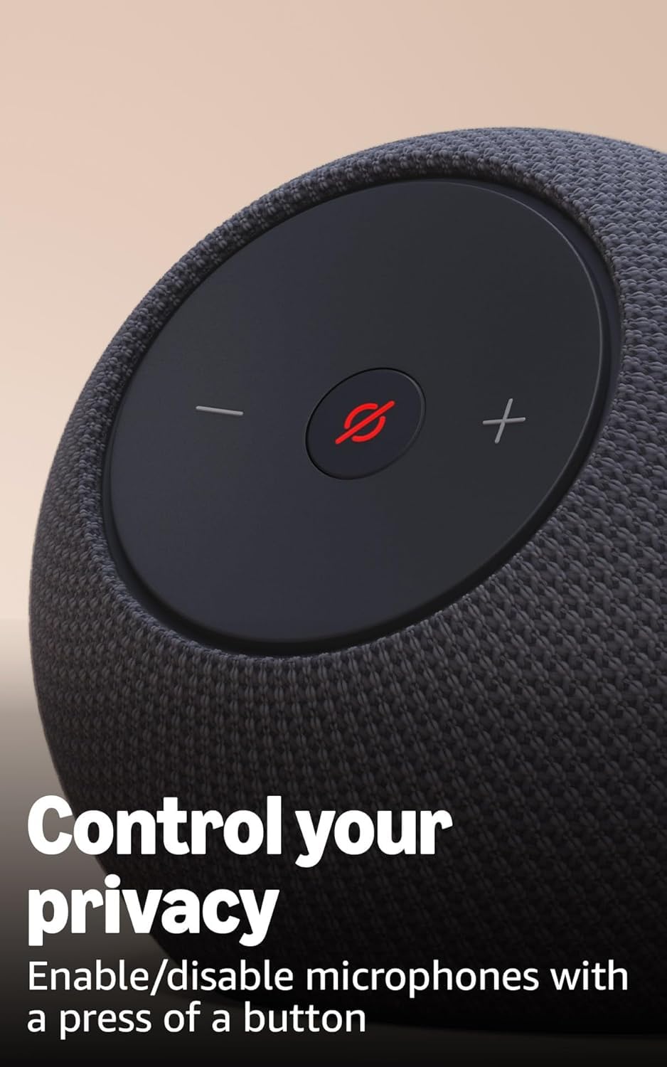 Alexa speaker with room-filling sound and nearly 3x bass H3681