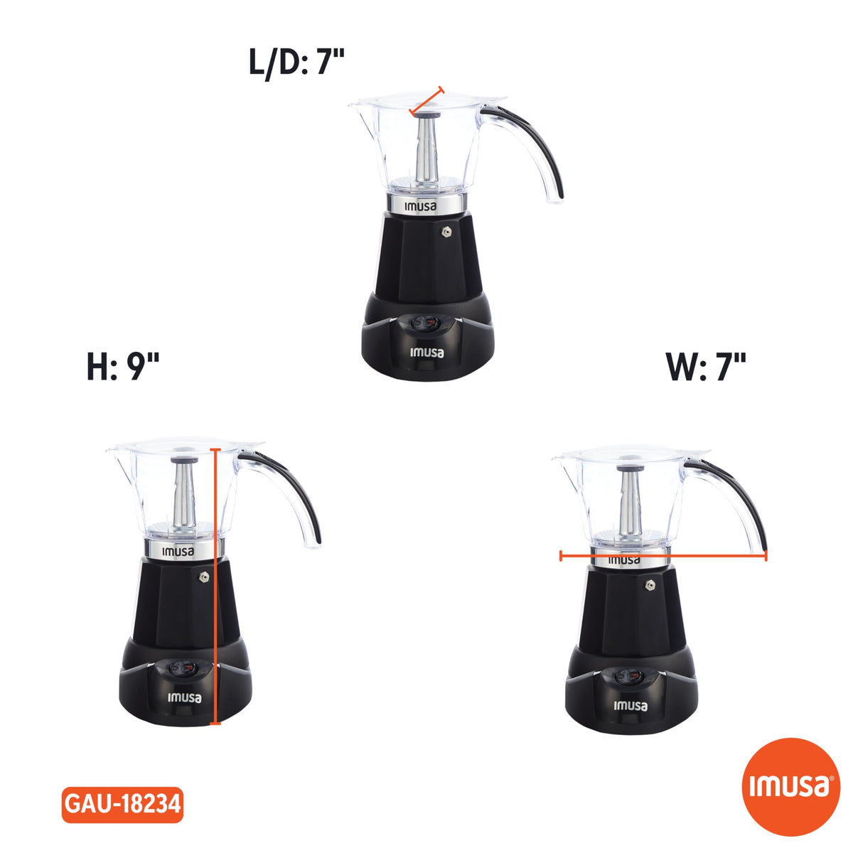 Black Electric Espresso Maker C938
