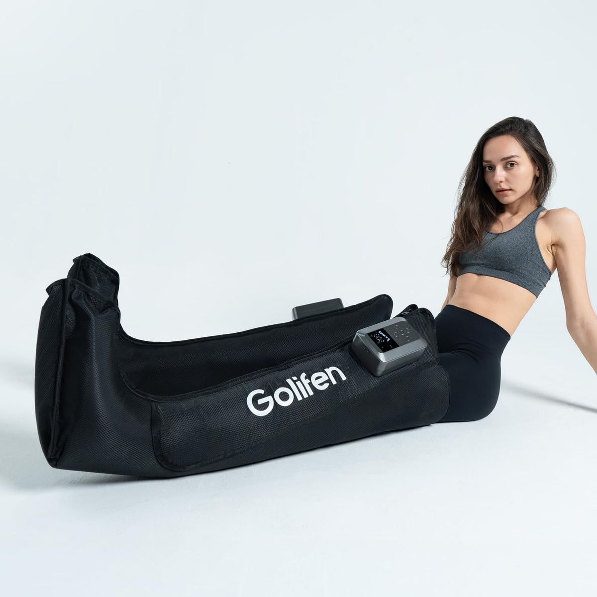 Cordless Leg Compression Massager with 5 Air Chambers X1011