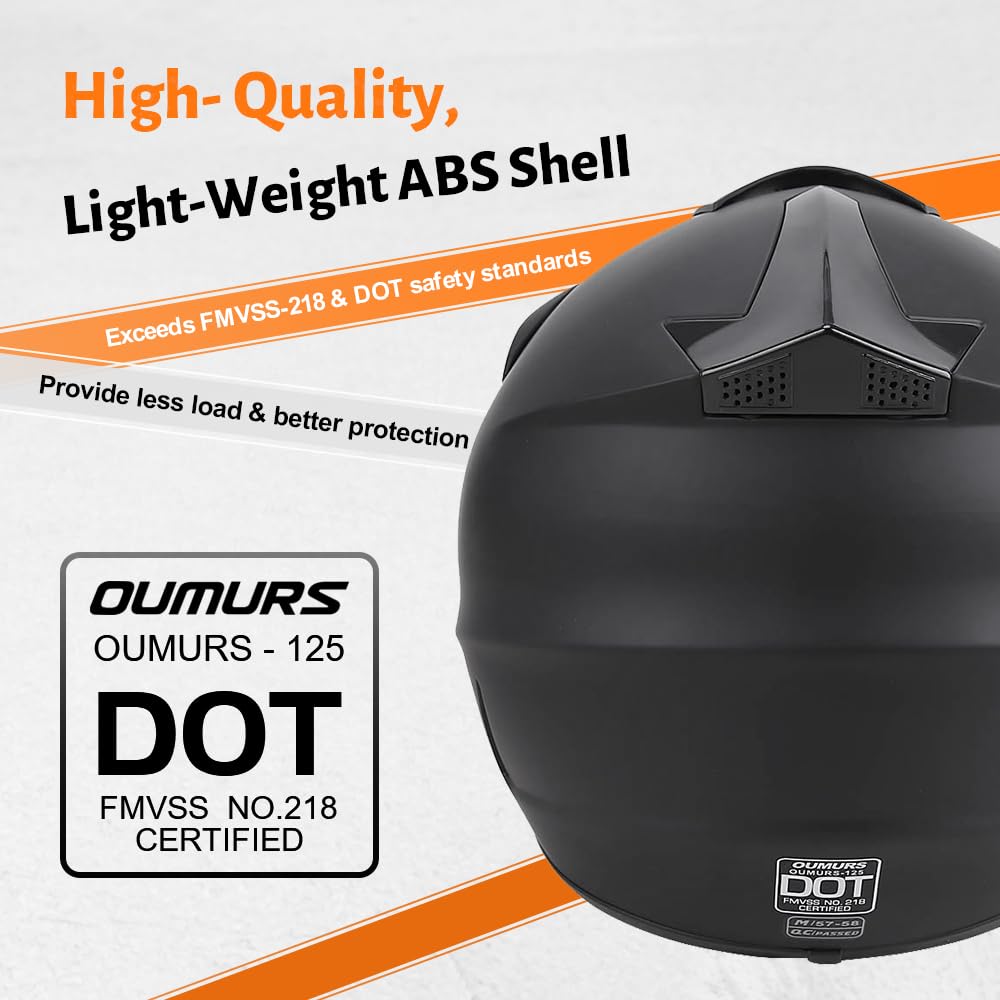 Full Face DOT Approved Adult Motocross Helmet J5878