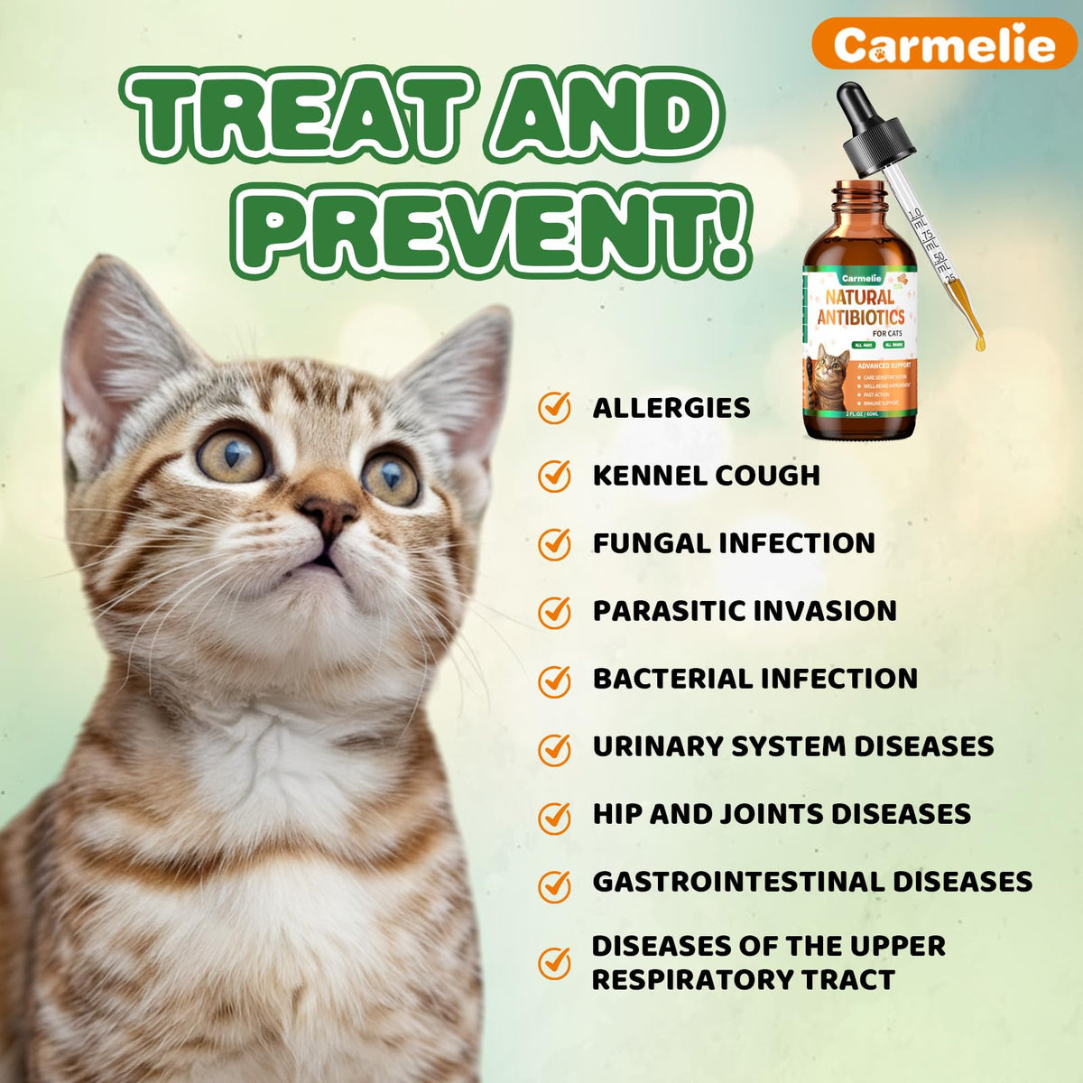 2 fl oz Natural Antibiotics for Cats R742044