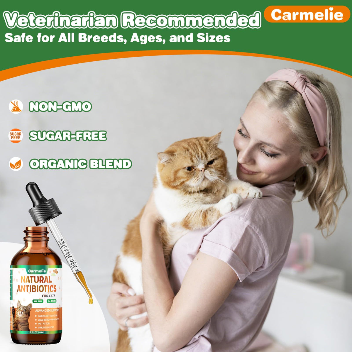 2 fl oz Natural Antibiotics for Cats R742044