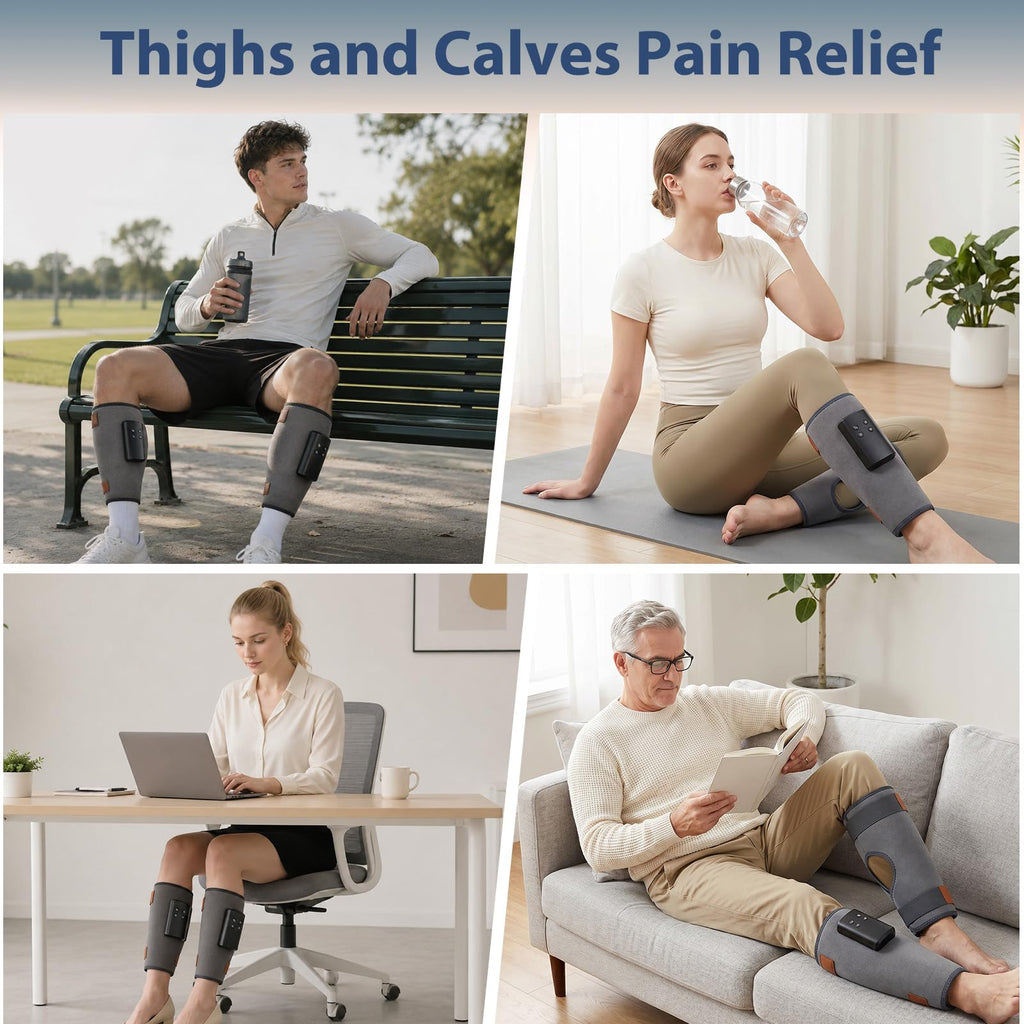 Cordless Air Compression Leg Massagers E916
