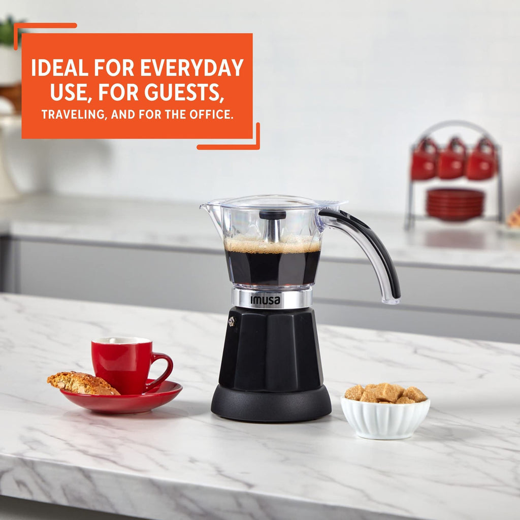 Black Electric Espresso Maker C938