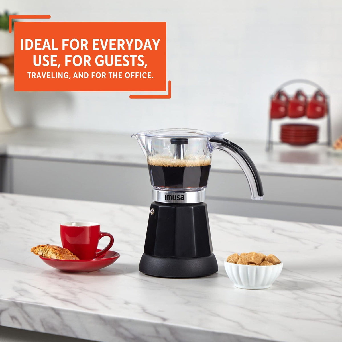 Black Electric Espresso Maker C938
