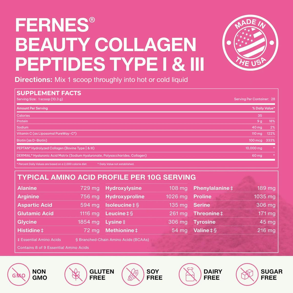 Collagen Peptides Powder 9.88 oz Unflavored A57052