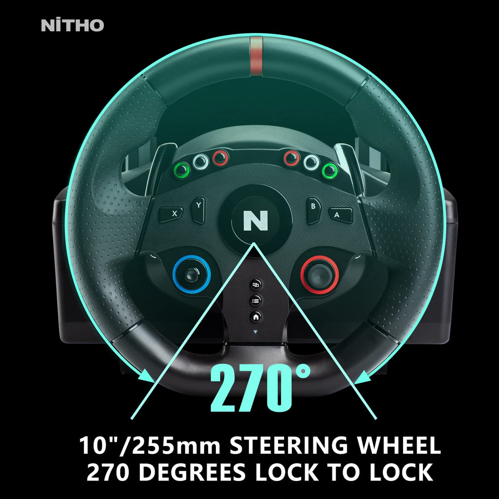 Steering Wheel with Pedals & Shifter A23330