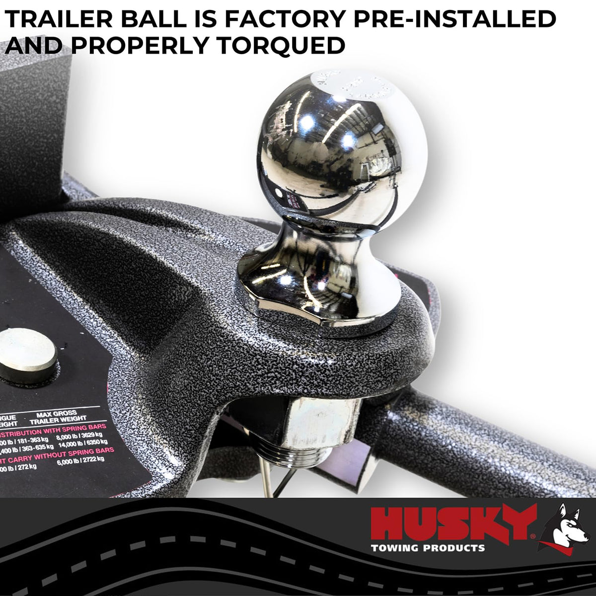 Weight Distribution Hitch 8000 lb GTW with 2-5/16 Inch Ball and Shank Q266