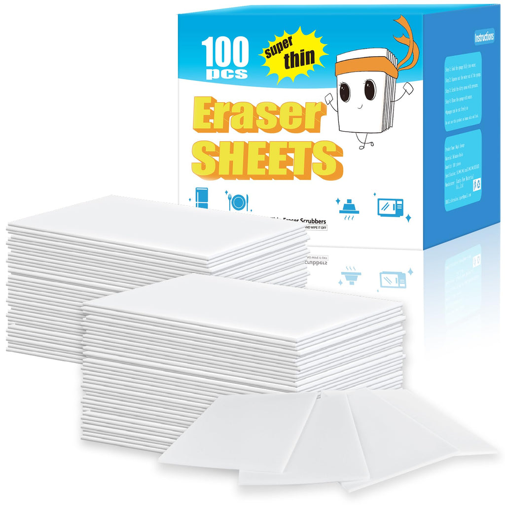 100pack Magic Sponge Eraser Sheets D819