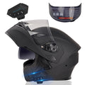Bluetooth Modular Motorcycle Helmet DOT Approved Dual Visor R53570