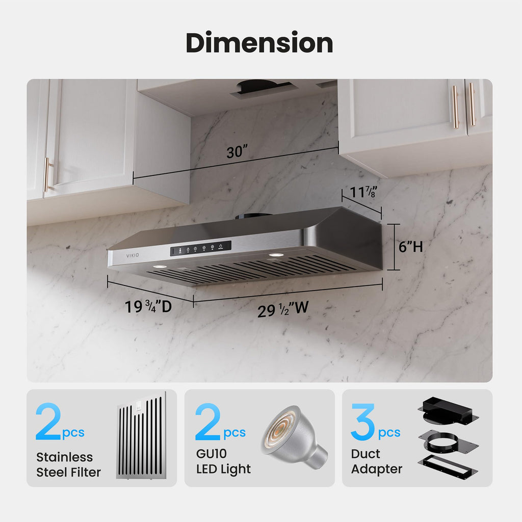 30 Inch Under Cabinet Range Hood X747417