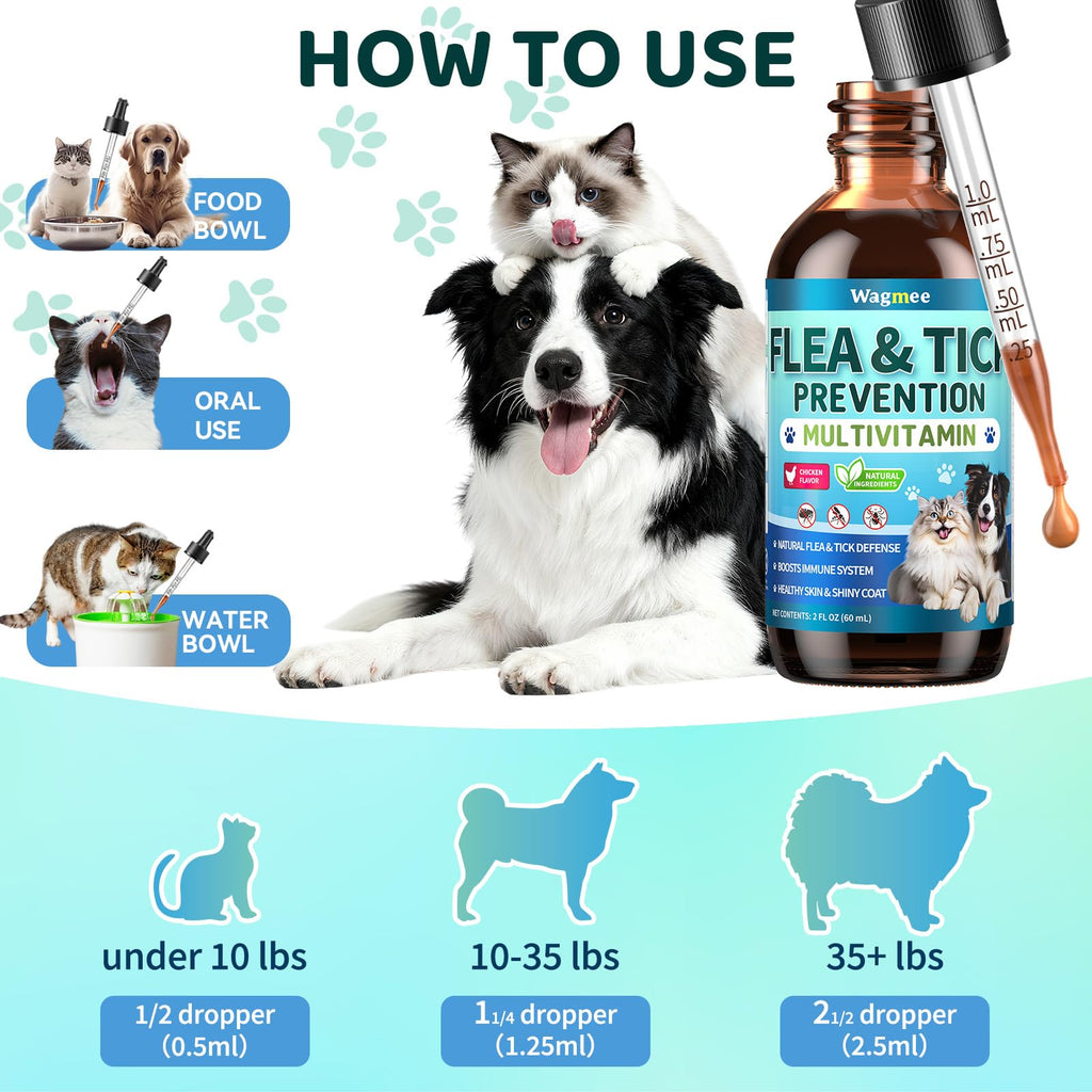 Flea and Tick Prevention for Dogs & Cats Q2078