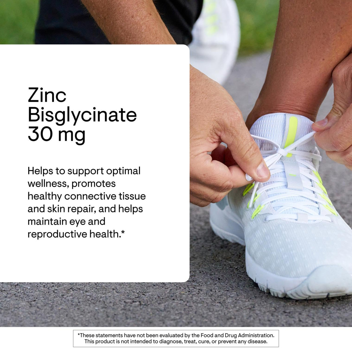 Zinc Bisglycinate 30 mg 60 Capsules I88700