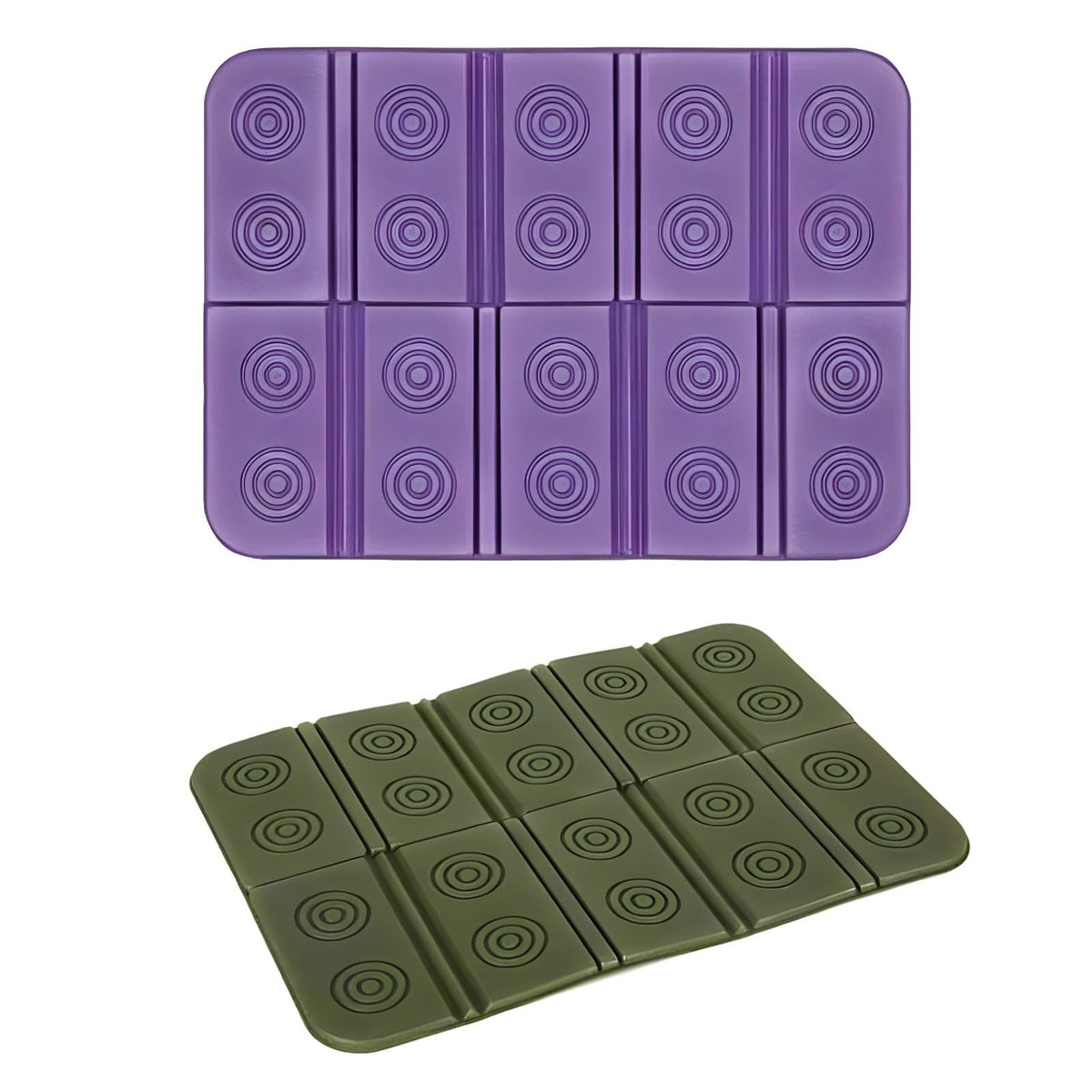 2 Pcs Waterproof Folding Foam Camping Mats K82223