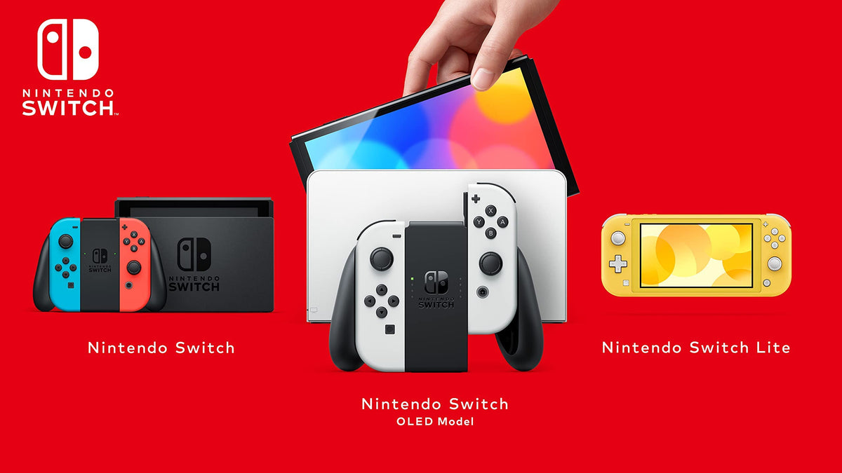 Nintendo Switch OLED Console with White Joy-Con T352