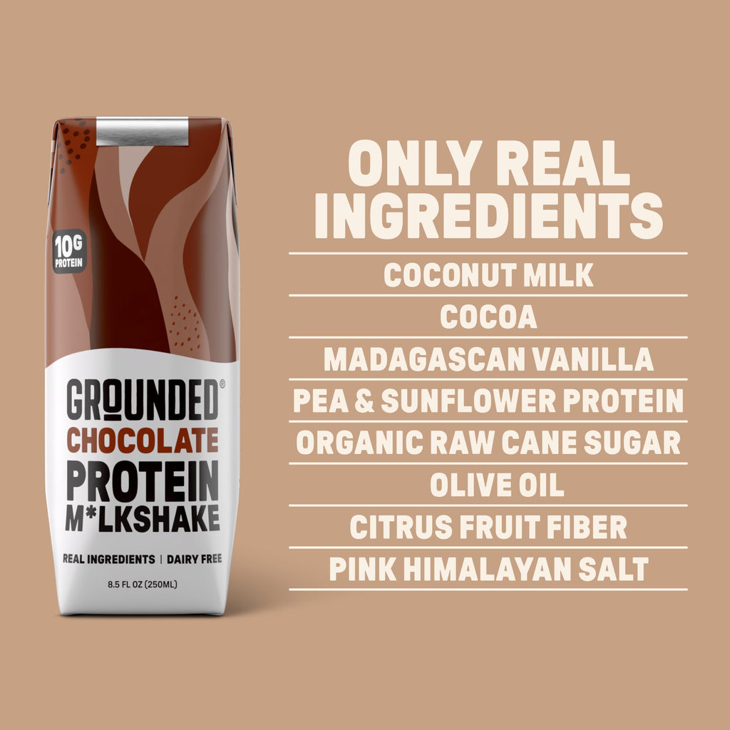 Chocolate Milk, Dairy Free, 10g Protein, 8.5 fl oz, 12 Pack G7115