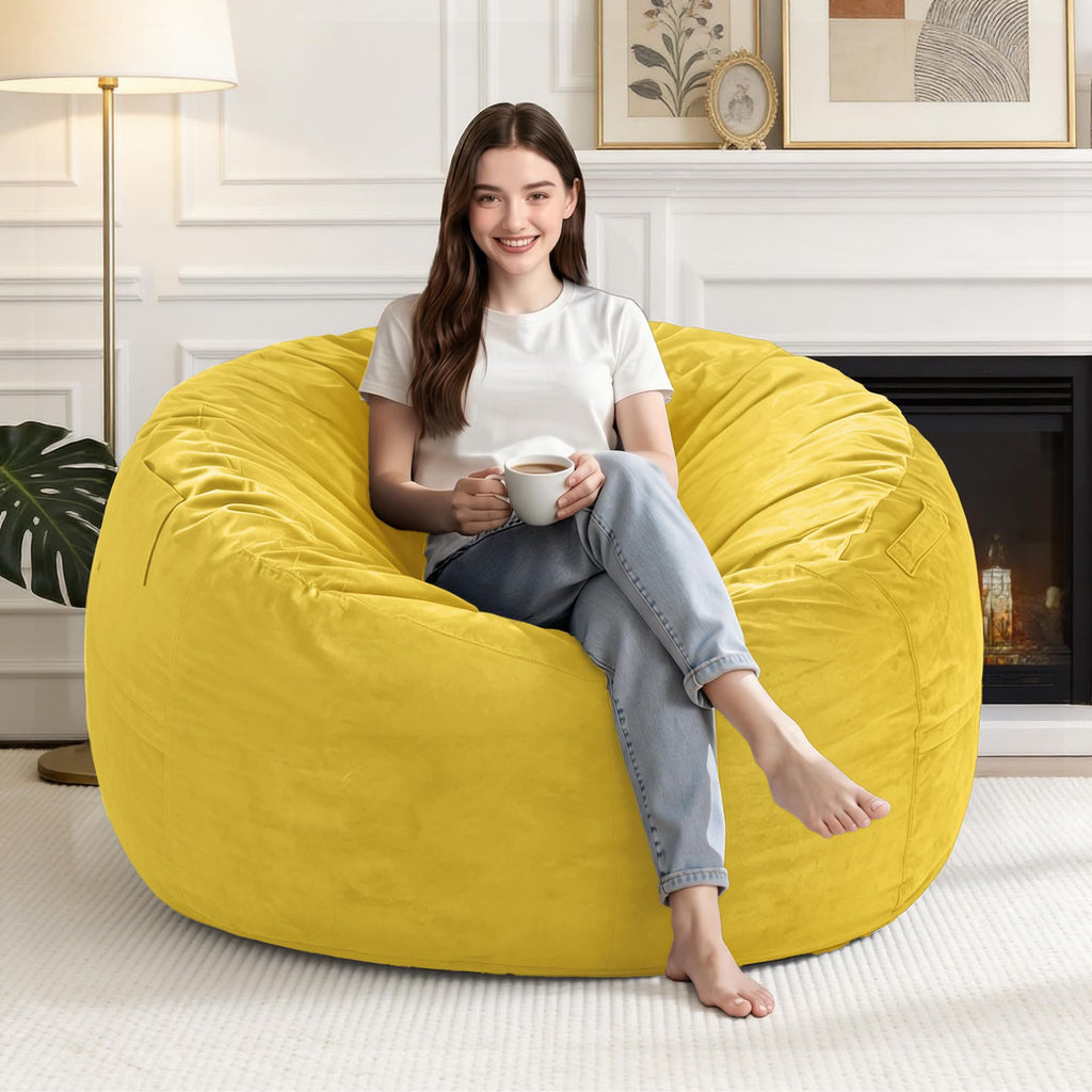 3FT Bean Bag Chair with Washable Cover A680