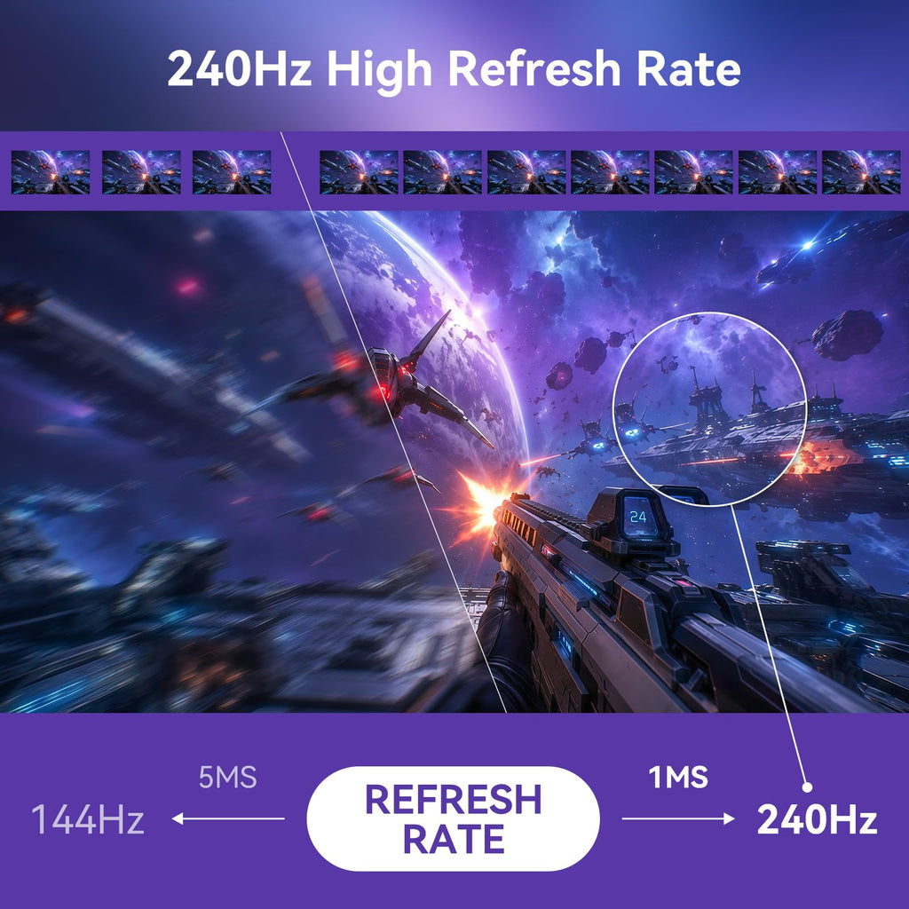 27 Inch 240Hz FHD 1080P Gaming Monitor P9950