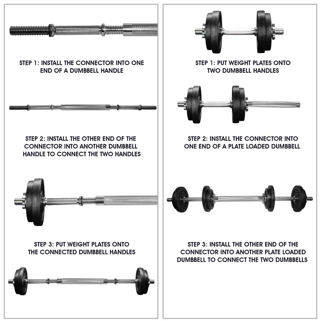 Adjustable Weights Dumbbells Set S576