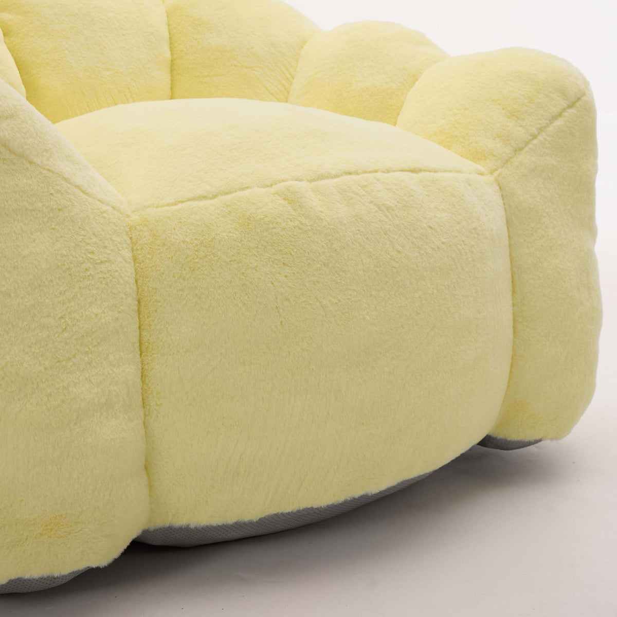 Oversized Memory Foam Bean Bag Chair with Backrest K6431