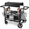4-in-1 Wagon Stroller with Convertible Seats and Canopy B577737